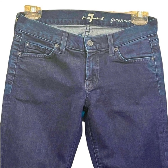 7 FOR ALL MANKIND Gwenevere Jeans 
Dark Wash
Size 25 - Picture 3 of 8
